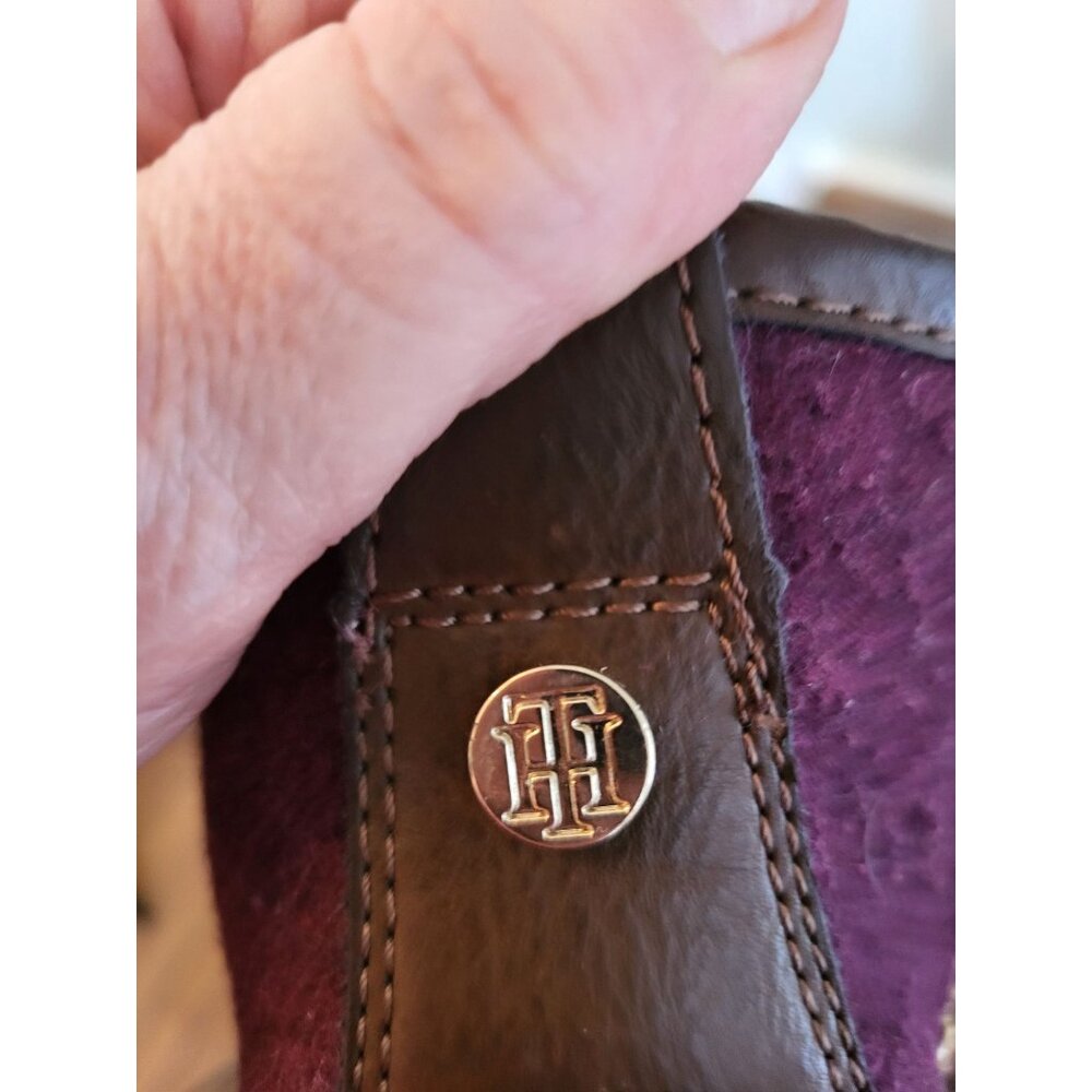 Tommy Hilfiger Women's Waterproof Ankle  Duck Boots 6 Lace Up Zip Gorpcore Rain - Picture 9 of 10